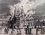 La sera del 28 marzo 1749 (vigilia della Domenica delle Palme) un violento incendio si sviluppò nel lato sinistro del coro della Basilica del Santo (Cinzia Bolla)